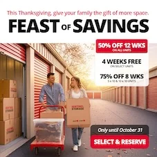 Sentinel Storage - Coquitlam Schoolhouse Promotion