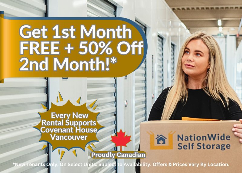 Storage Units at NationWide Self Storage - Surrey - 2337 King George Blvd, Surrey, BC